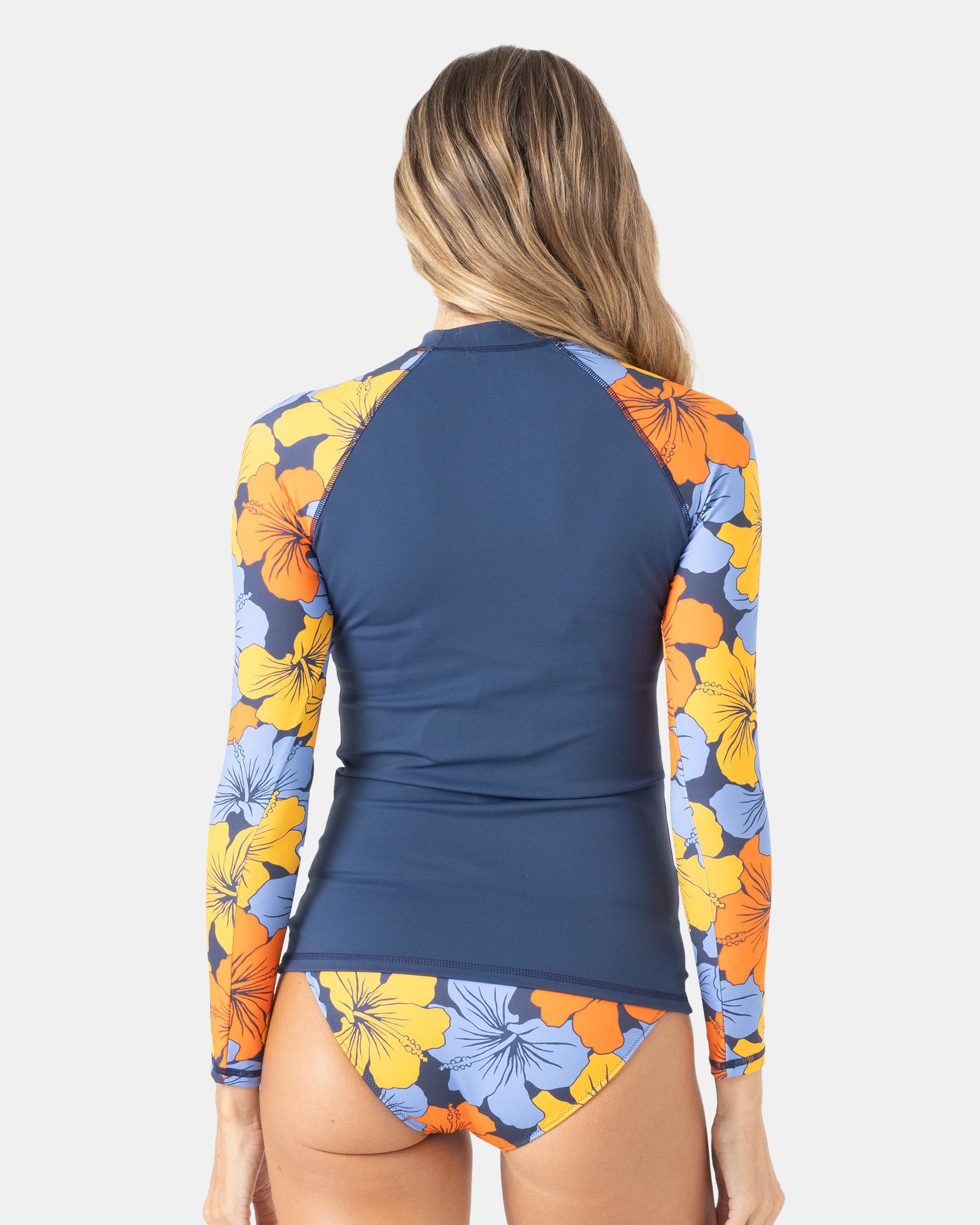 Surf Long Sleeve Raglan Rashguard - Roxy