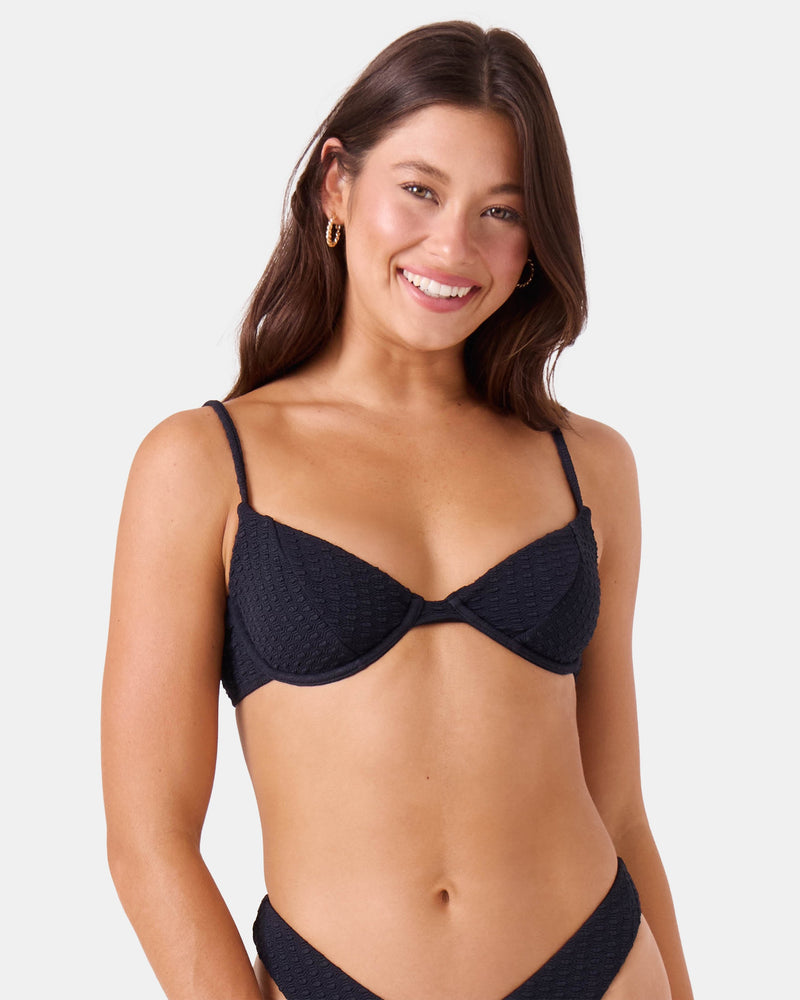Haleiwa Demi Underwire Bikini Top - Roxy
