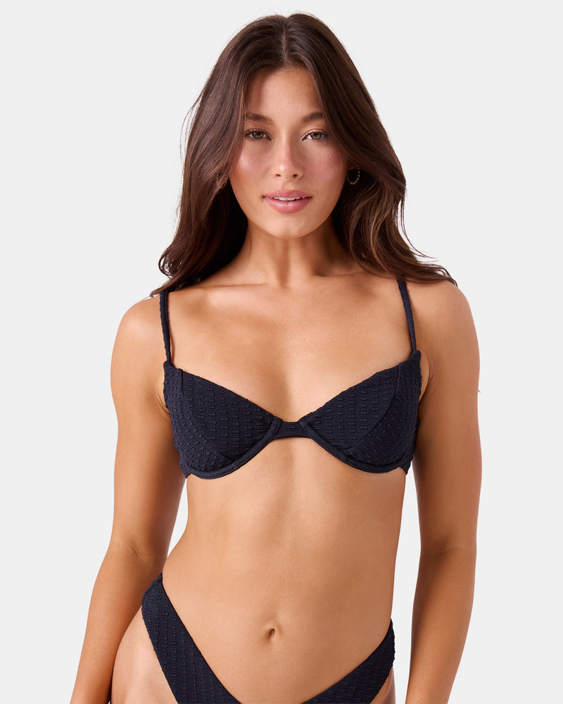 Haleiwa Demi Underwire Bikini Top - Roxy