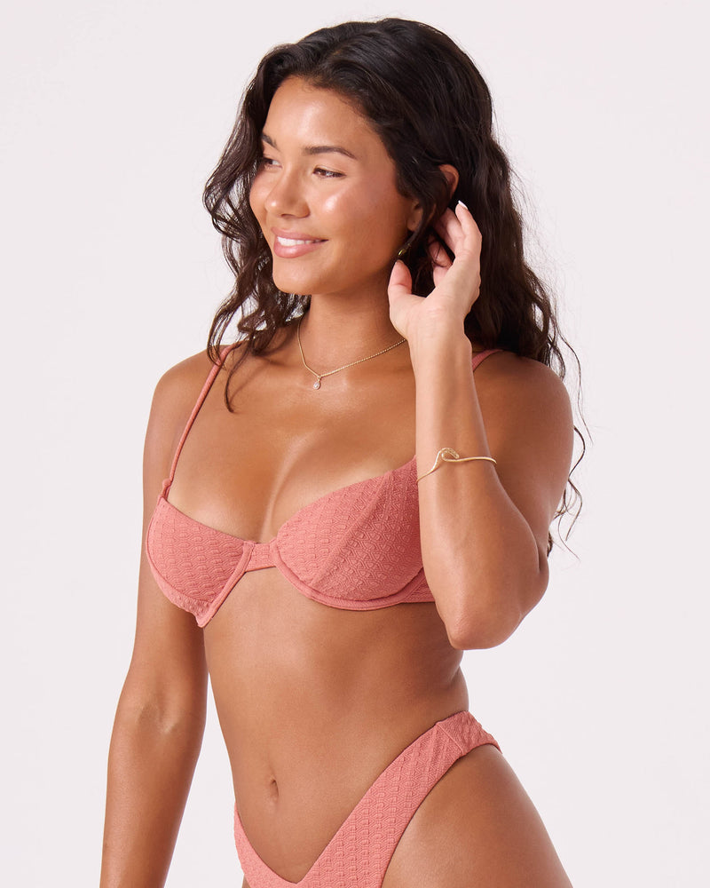 Haleiwa Demi Underwire Bikini Top - ROXY