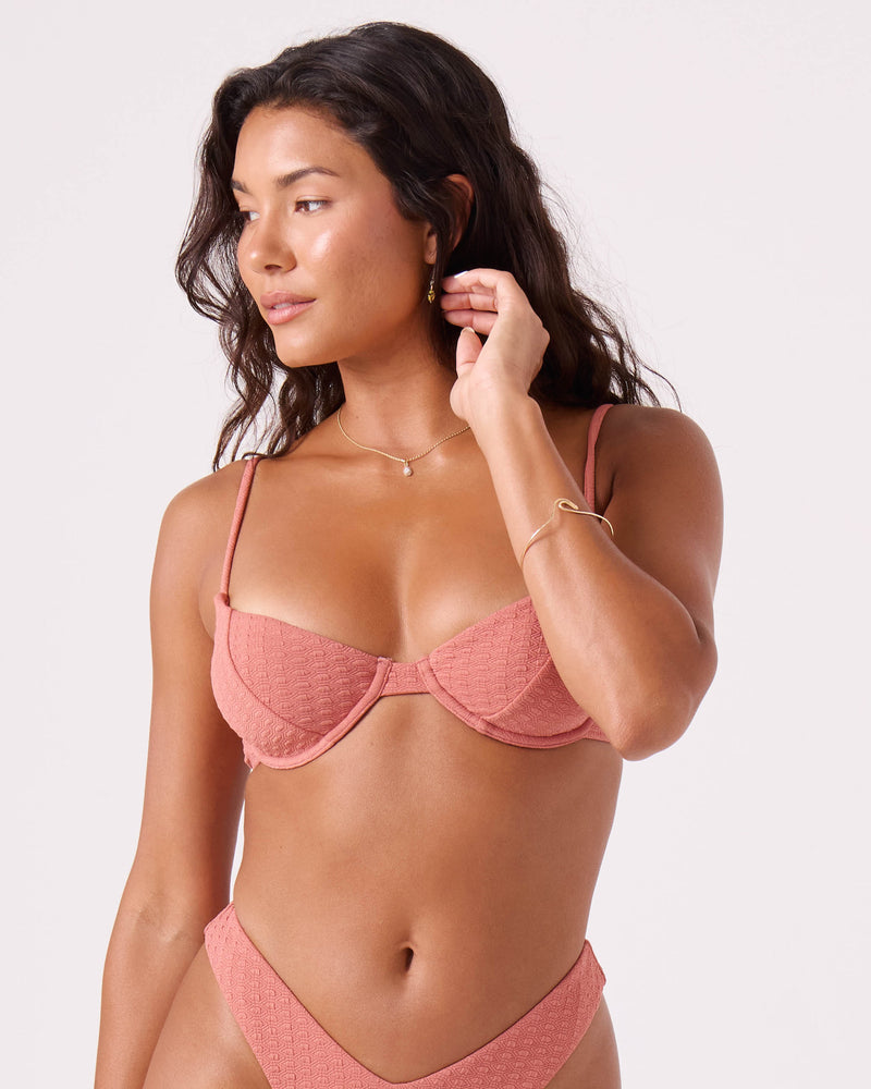 Haleiwa Demi Underwire Bikini Top - ROXY