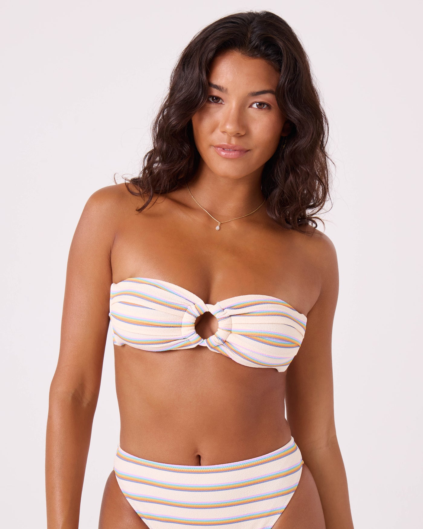 Go My Way Ring Bandeau Bikini Top - ROXY