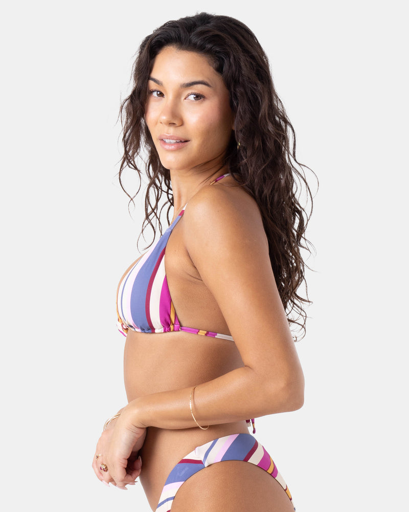 Sunset Swells Tiki Triangle Bikini Top