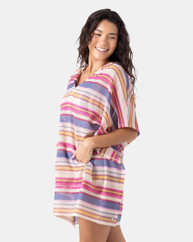 Sunset Swells Cover Up Poncho