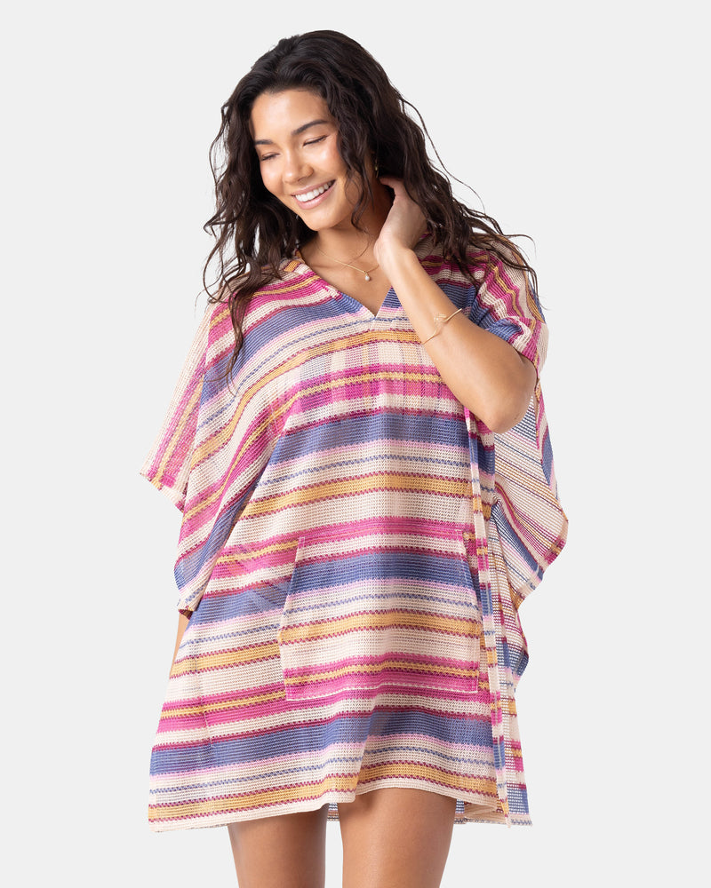 Sunset Swells Cover Up Poncho
