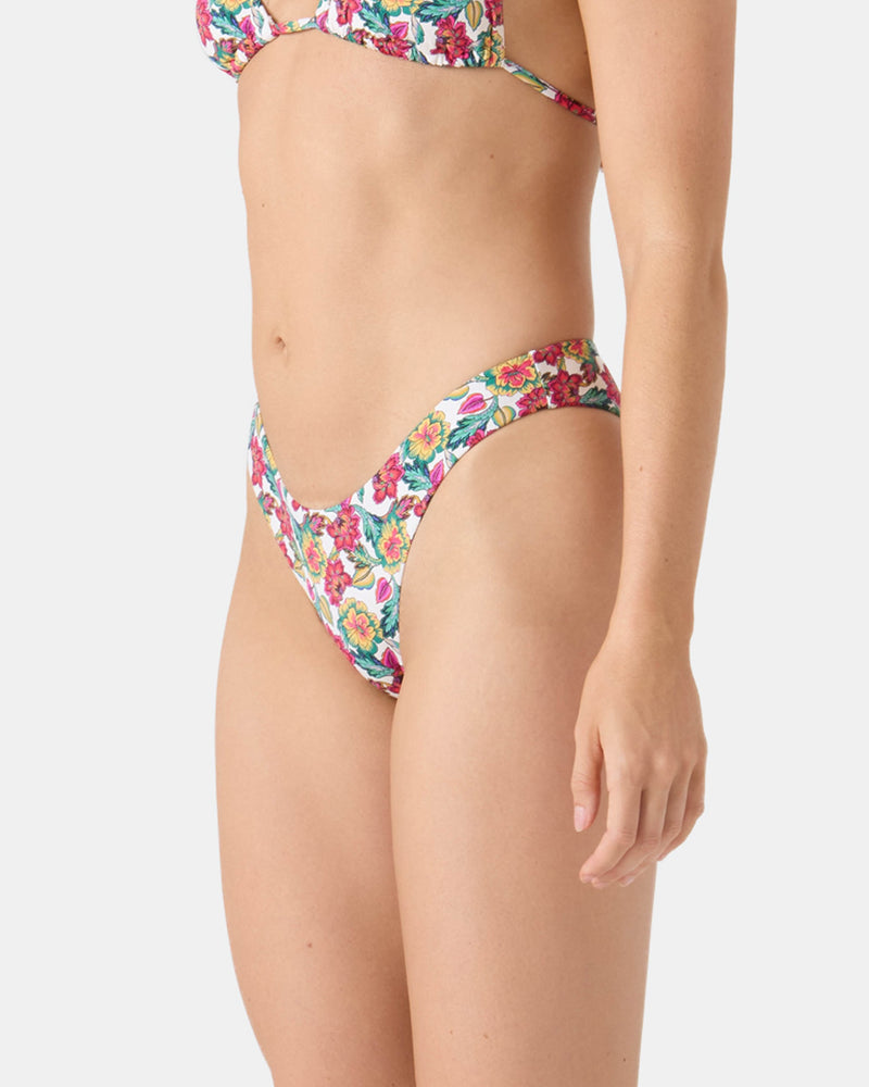 Beach Blossom Scoop Cheeky Bikini Bottom - Roxy
