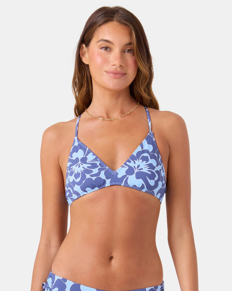 Tropic Drift Athletic Triangle Bikini Top - Roxy