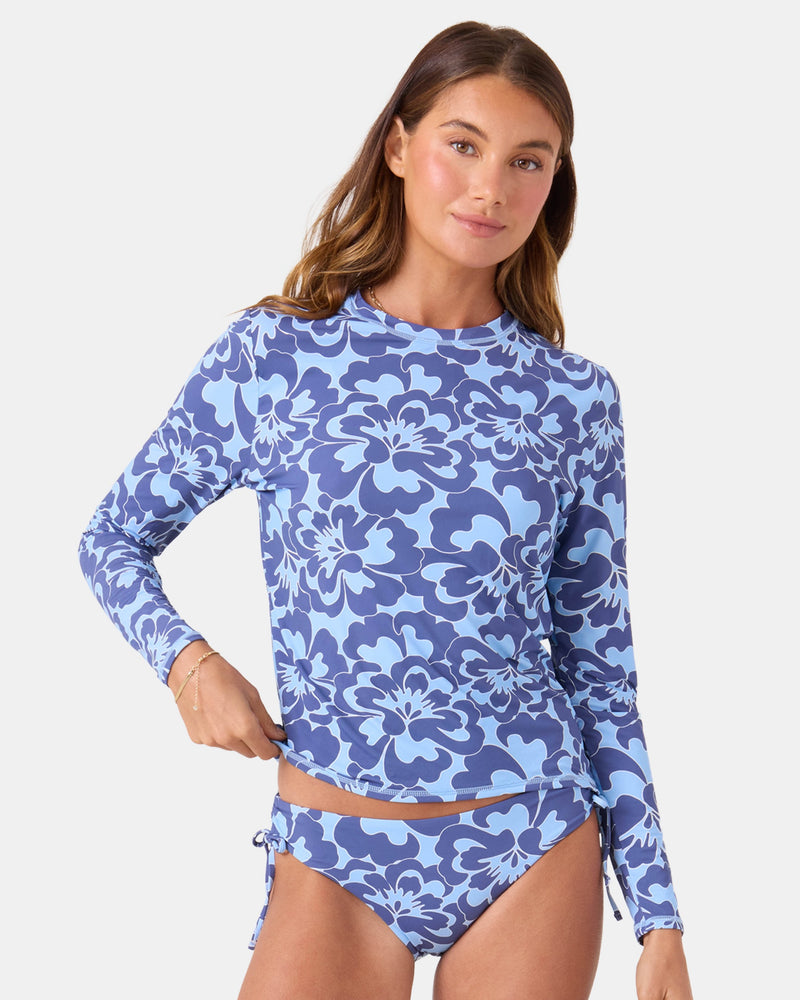 Tropic Drift Lace Hipster Full Bikini Bottom - Roxy