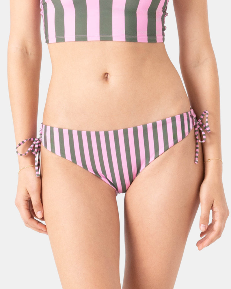 Stripe Out Lace Hipster Full Bikini Bottom - Roxy