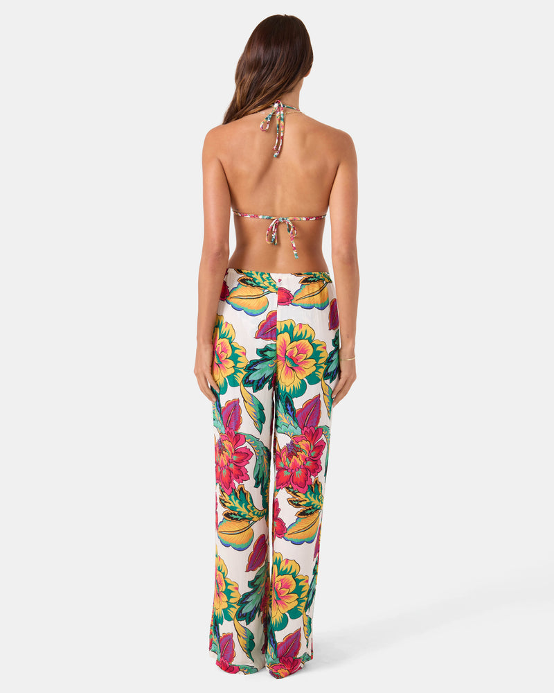 Beach Blossom Tie Front Cover Up Pant - Roxy