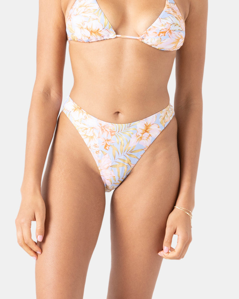 Tropical Scoop Cheeky Bikini Bottom - Roxy