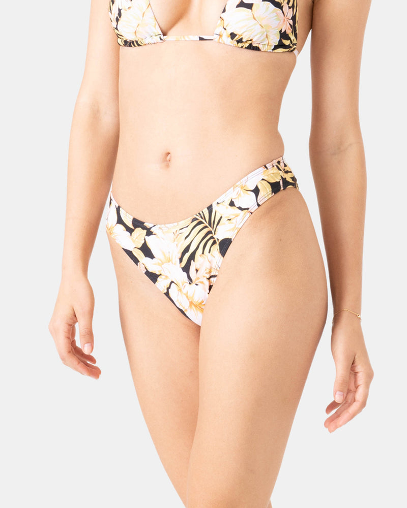 Tropical Scoop Cheeky Bikini Bottom - Roxy