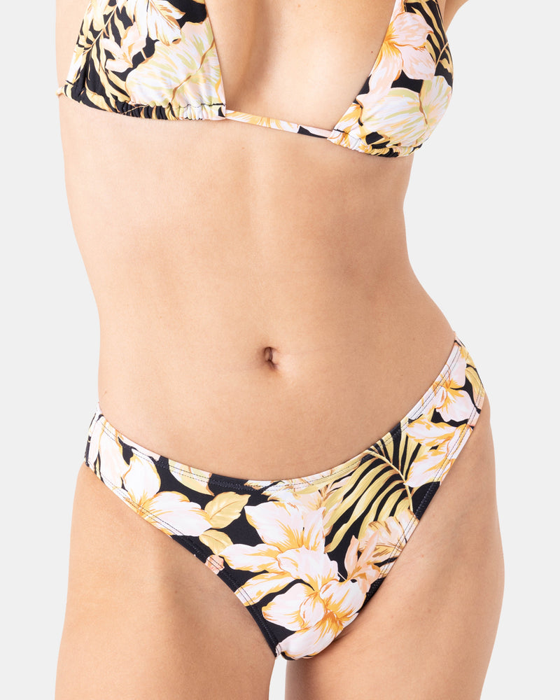 Tropical Scoop Cheeky Bikini Bottom - Roxy