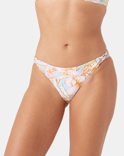 Tropical Hipster Lace Side Full Bikini Bottom - Roxy