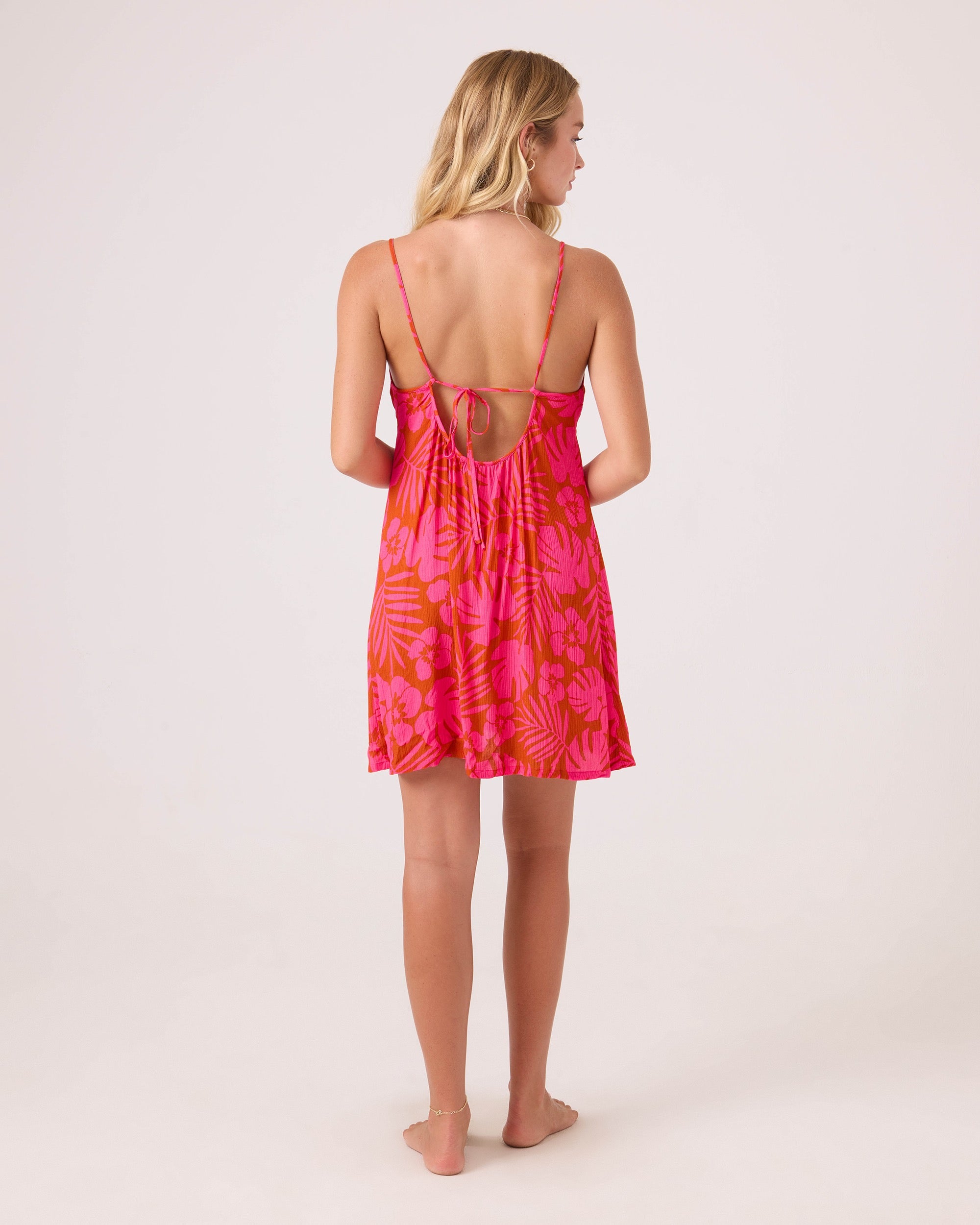 Sun Chasers Plunge Dress Cover Up - Roxy