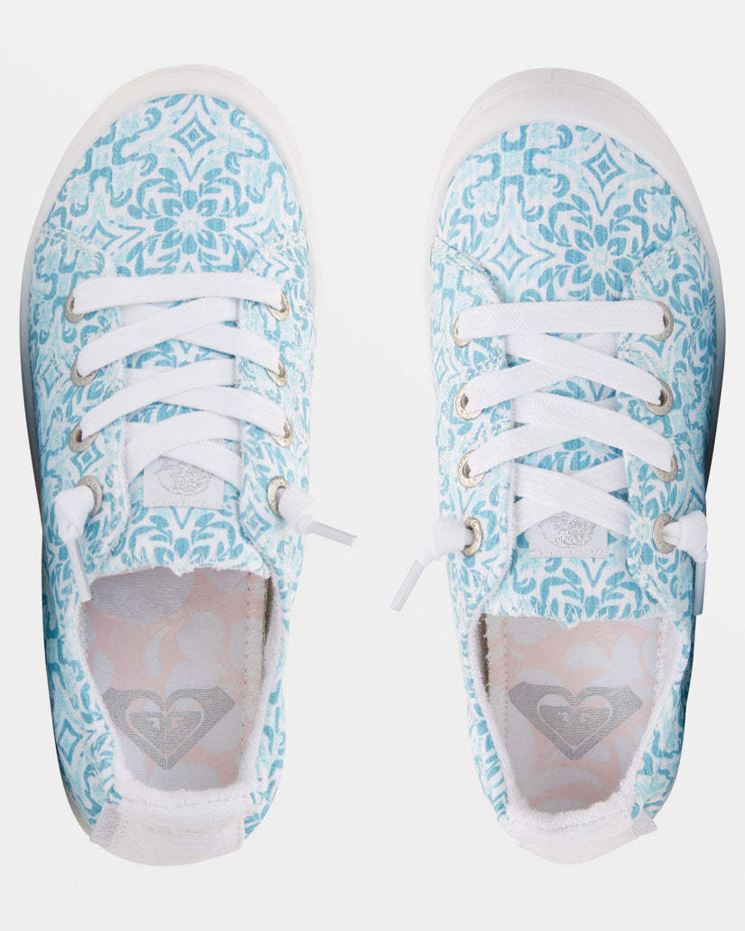 Girls 4-16 Bayshore Plus Slip-On Shoes - White/Blue