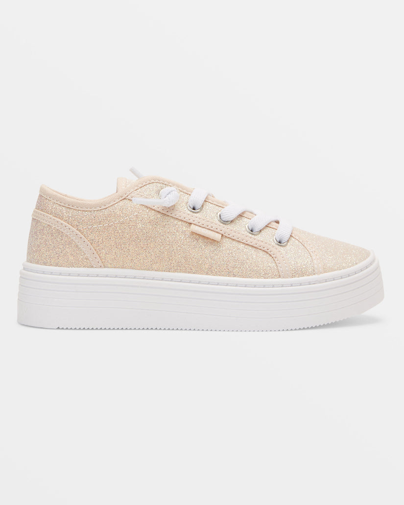 Girls 4-16 Sheilahh Lace-Up Shoes - Tan