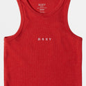 Girls 4-16 Roxify Ribbed Tank Top - Hibiscus