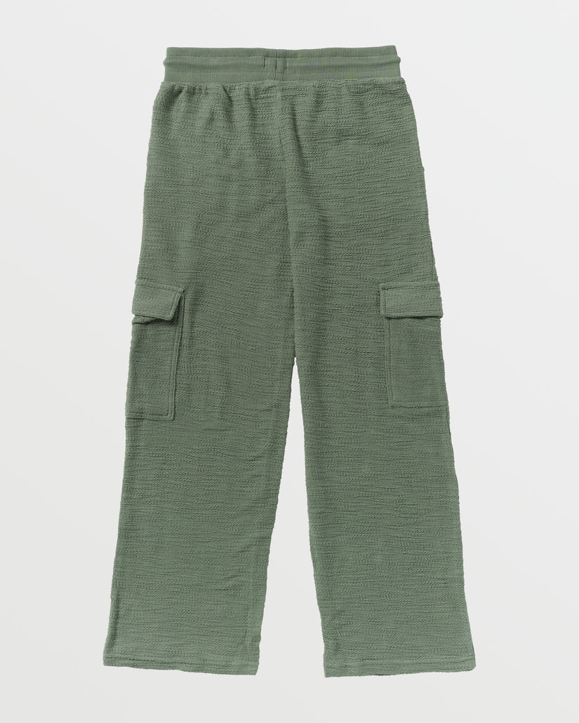 Off The Hook Cargo Sweat Pants - Agave Green