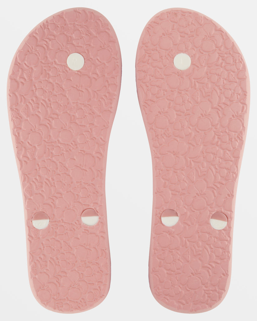 Tahiti Flip-Flops - Barely Pink