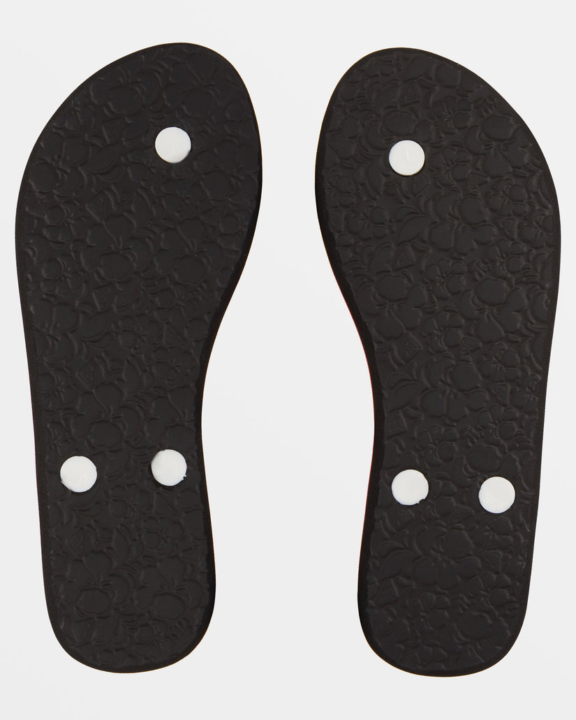 Portofino Flip-Flops - Black/Multi Stripe