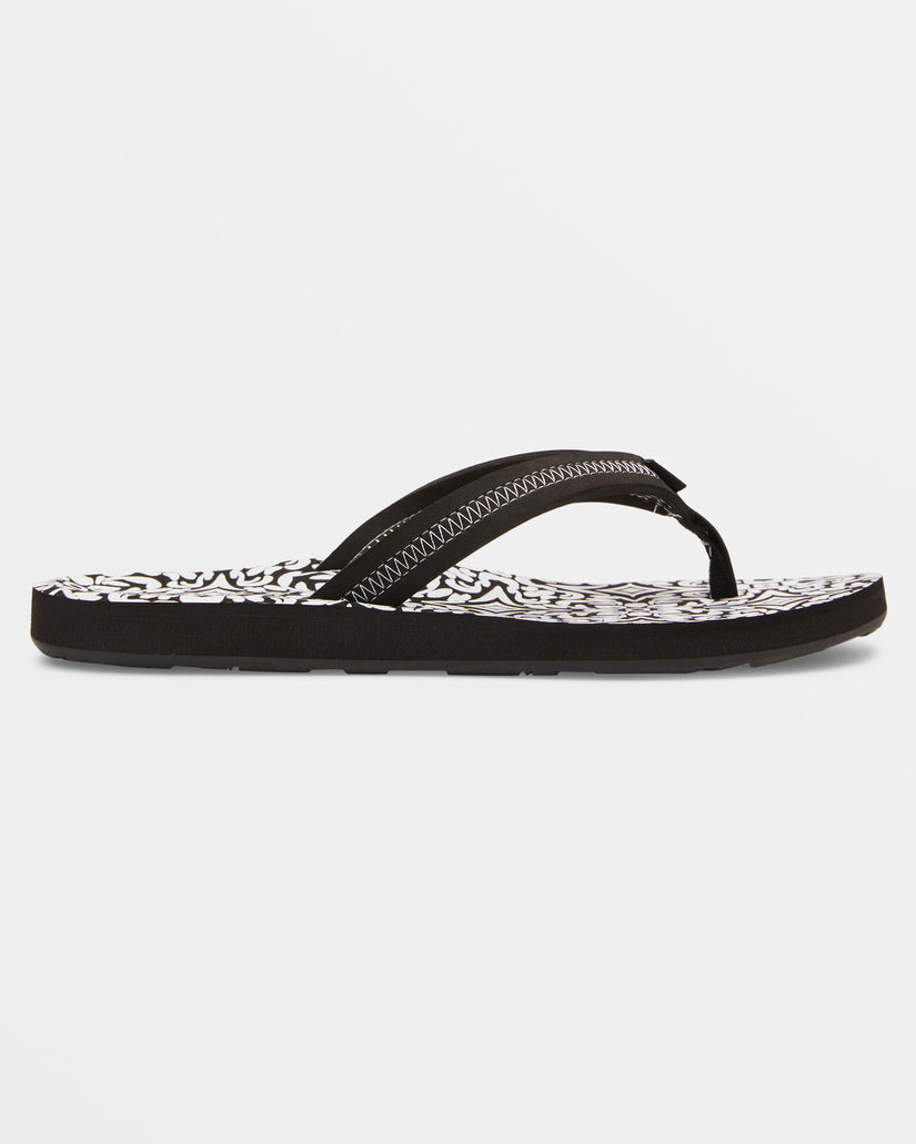 Vista Loreto II Sandals - Black/Soft White
