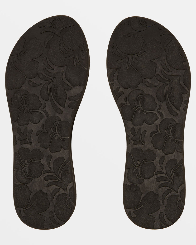 Porto Slide II Slide Sandals - Black/White