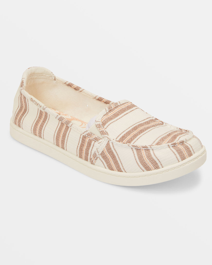 Minnow Slip-On Shoes - Light Brown/White
