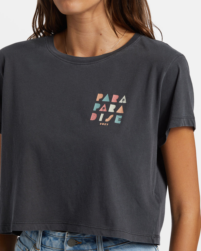 Para Paradise Cropped T-Shirt - Phantom
