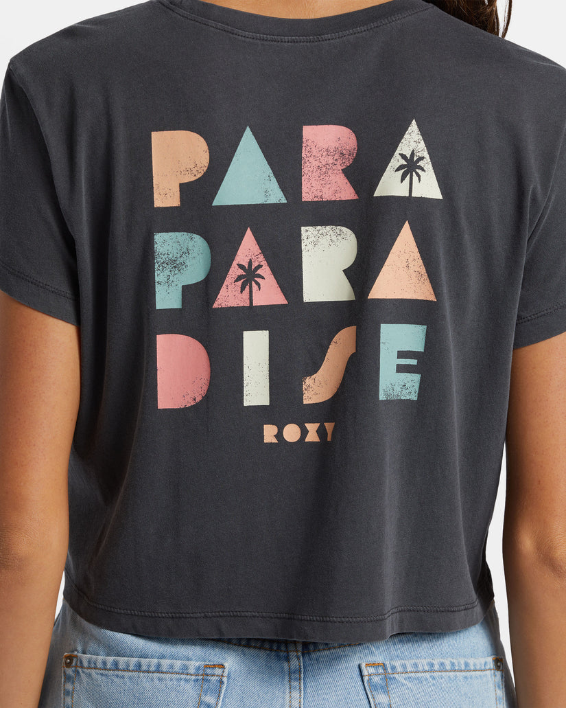 Para Paradise Cropped T-Shirt - Phantom