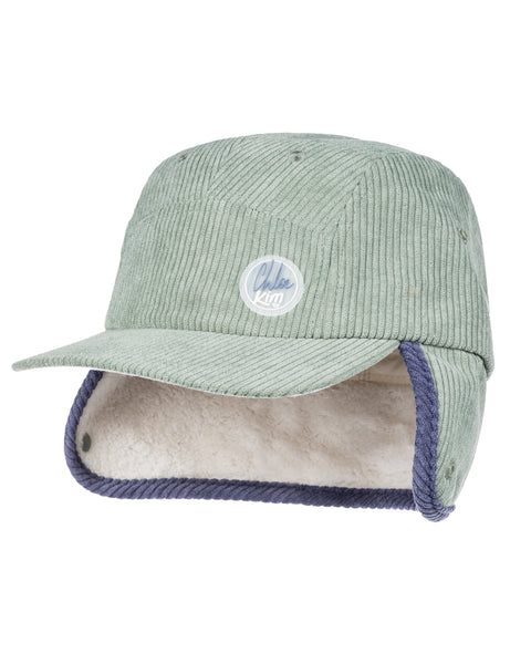 Chloe Kim Corduroy Cap - Lily Pad - Roxy