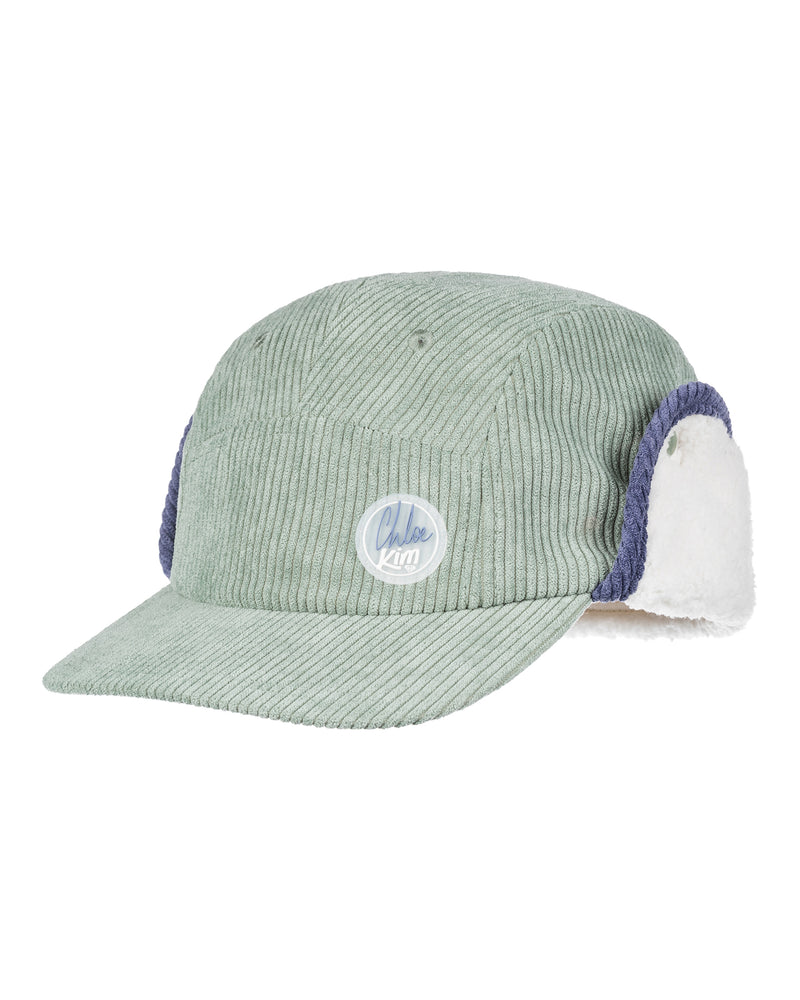 Chloe Kim Corduroy Cap - Lily Pad - Roxy