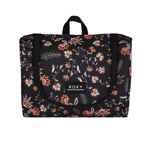 Travel Dance Toilerty Bag - Anthracite Kerala Border - Roxy