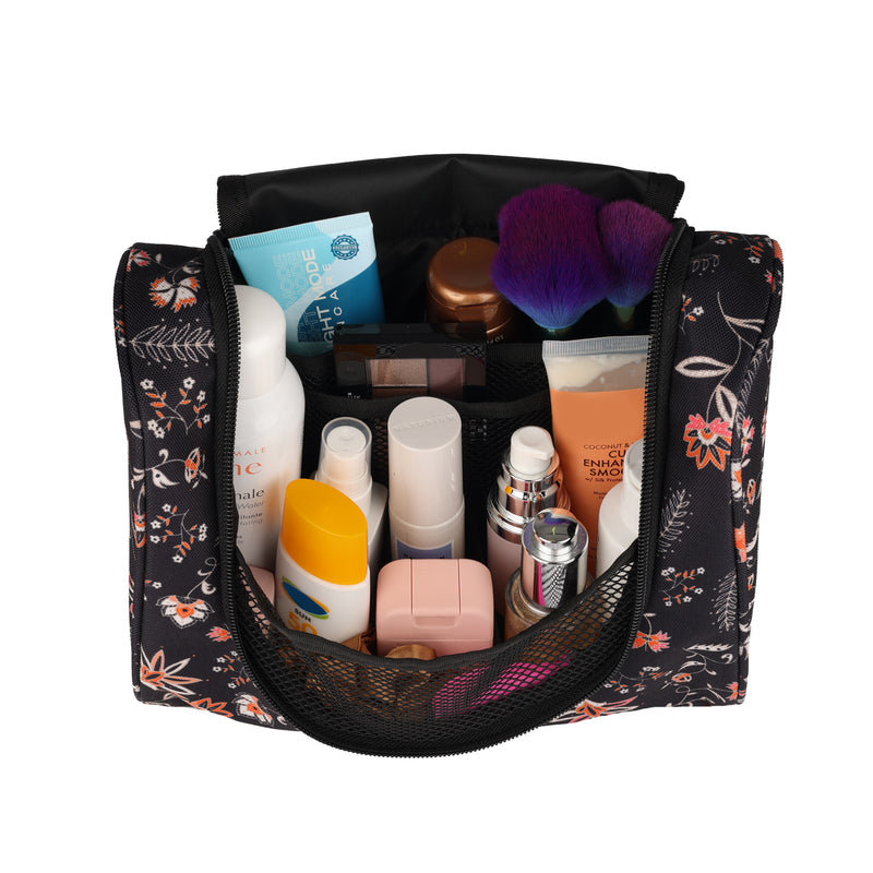 Travel Dance Toilerty Bag - Anthracite Kerala Border - Roxy