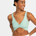 Riviera Cropped Tank Top - Blue Surf