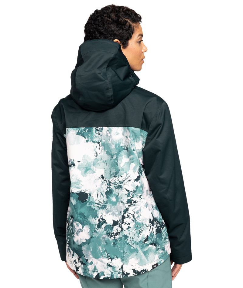 Roxy Jetty 3N1 Jacket - Sea Pine Dreamy Picture - Roxy