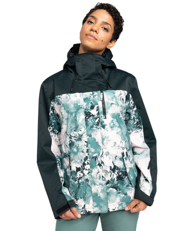 Roxy Jetty 3N1 Jacket - Sea Pine Dreamy Picture - Roxy