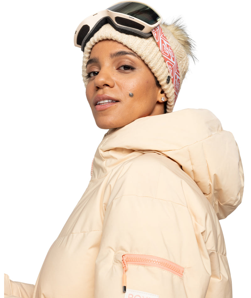 Alofted Puffy Jacket - Pebble - Roxy