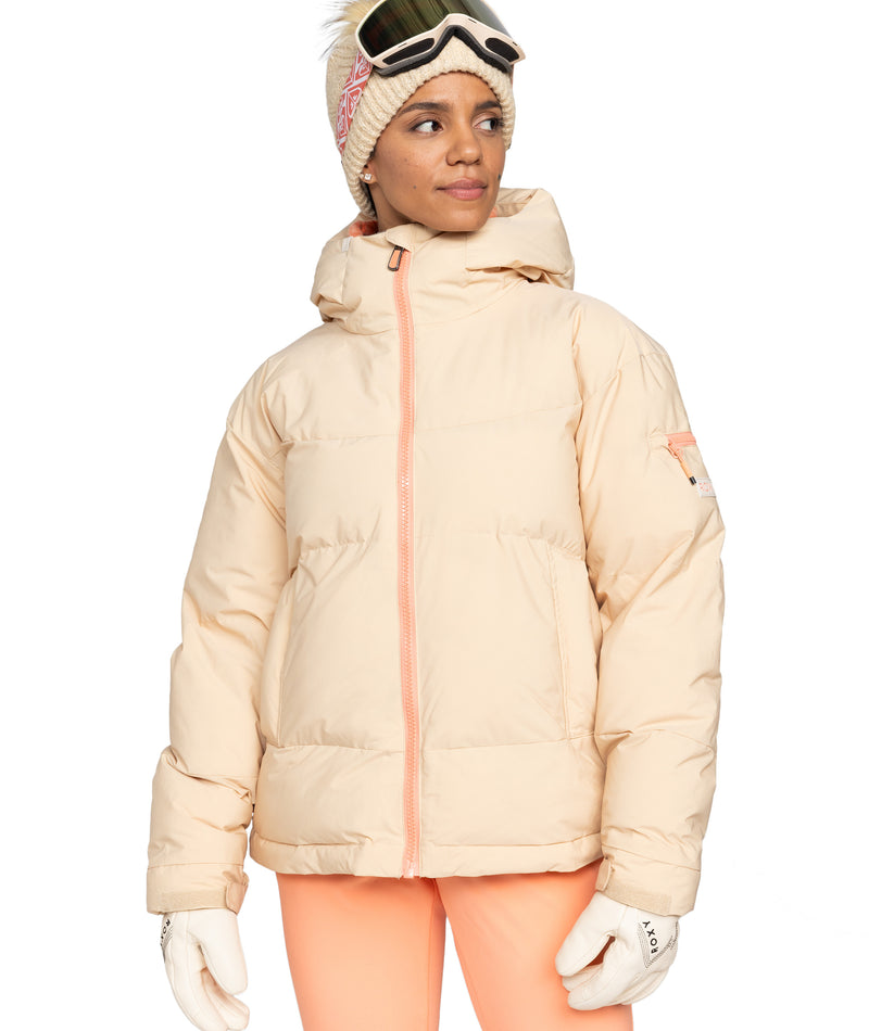 Alofted Puffy Jacket - Pebble - Roxy