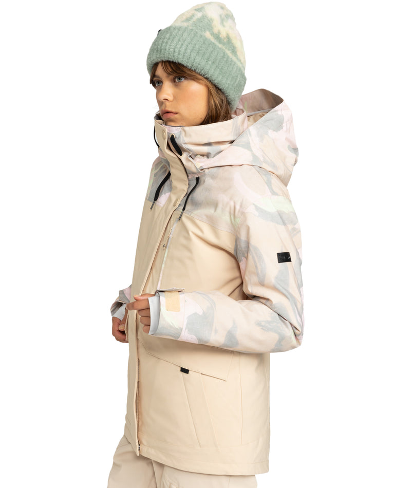 Dawnrae Parka Jacket - Pebble Swirl - Roxy