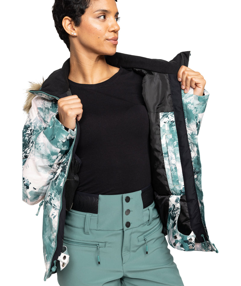 Jet Ski Jacket - Sea Pine Dreamy Picture - Roxy