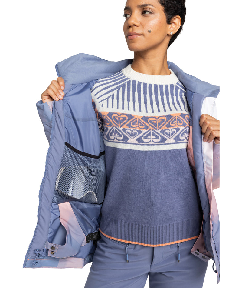 Jet Ski Jacket - Wild Wind Blurry Escape - Roxy