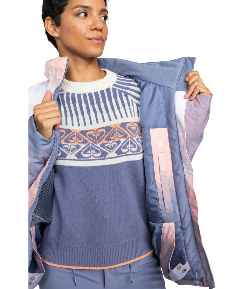 Jet Ski Jacket - Wild Wind Blurry Escape - Roxy