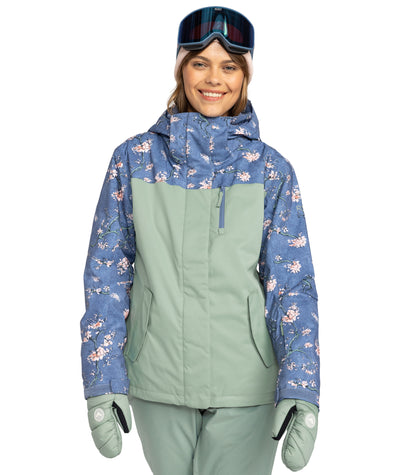 Roxy Jetty Block Jacket - Wild Wind Chloe Blossom - Roxy