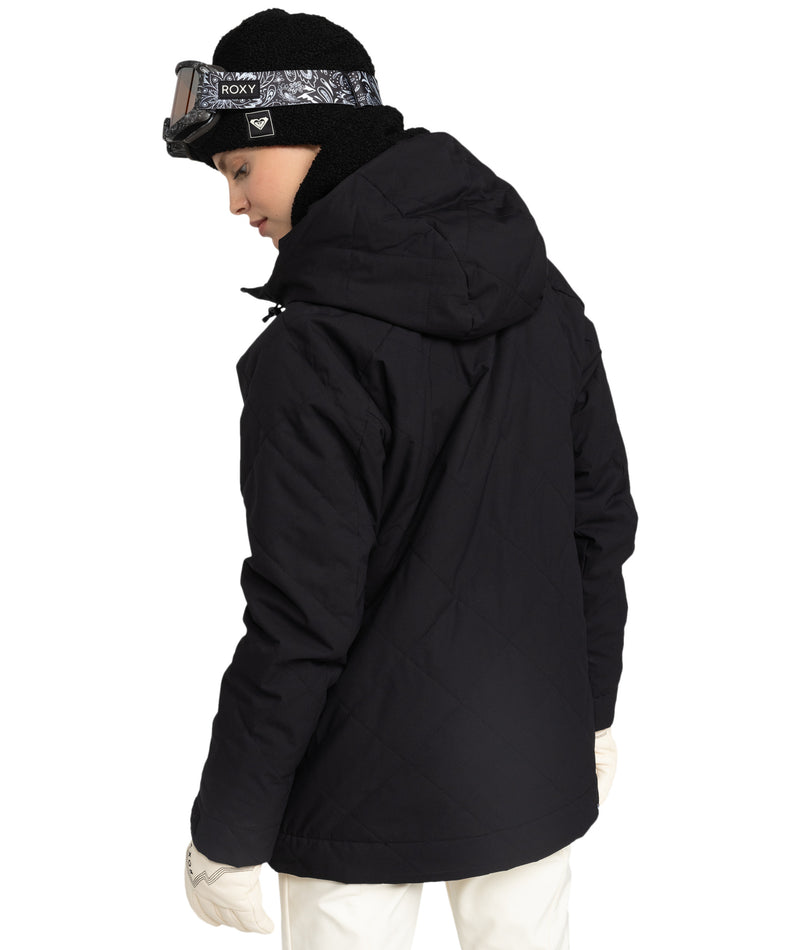 Radiant Lines Overhead Jacket - Anthracite - Roxy