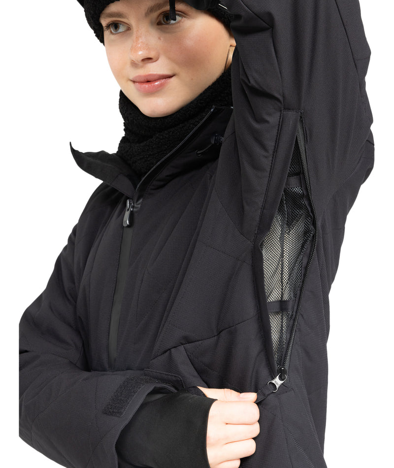 Radiant Lines Overhead Jacket - Anthracite - Roxy