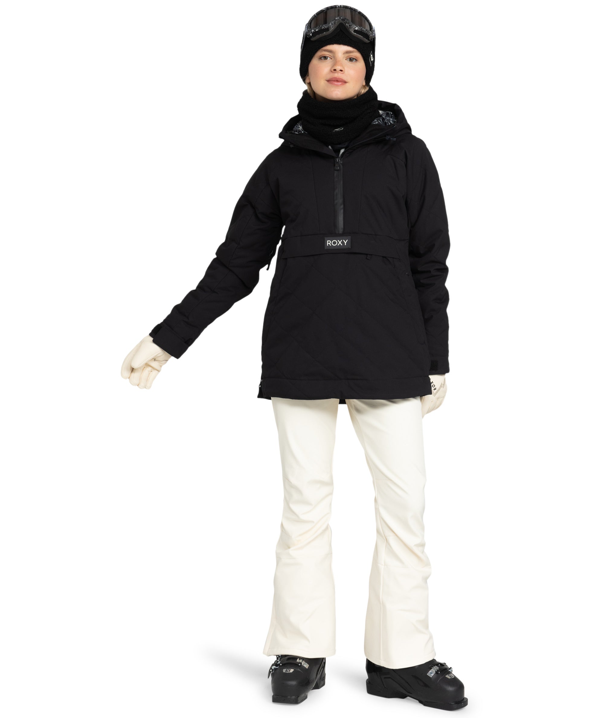送料無料 新品 ROXY RADIANT LINES OVERHEAD L GR Radiant Lines Overhead Jacket - Roxy