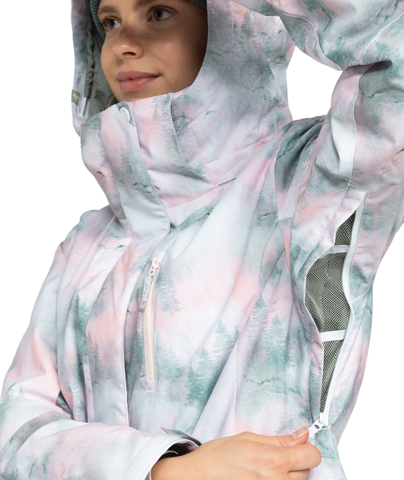 Roxy Jetty Jacket - Sea Pine Mystery Fog - Roxy