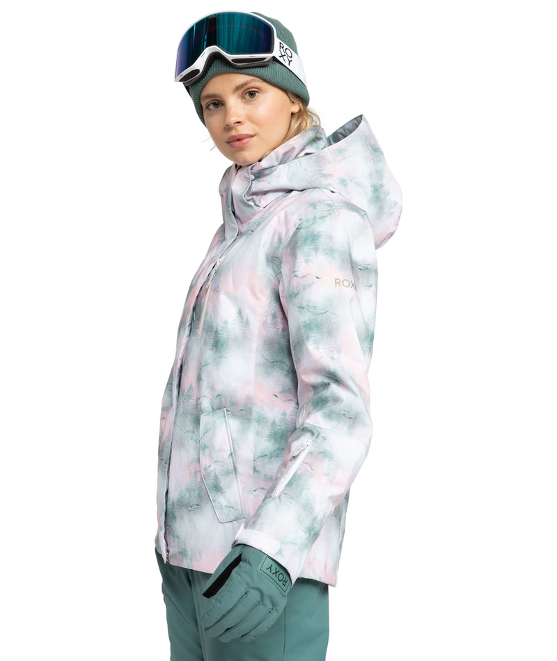 Roxy Jetty Jacket - Sea Pine Mystery Fog - Roxy