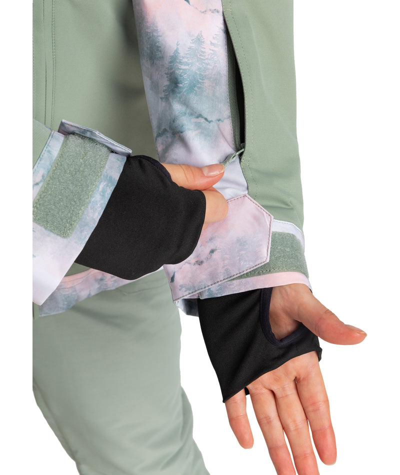 Presence Parka Jacket - Sea Pine Mystery Fog - Roxy